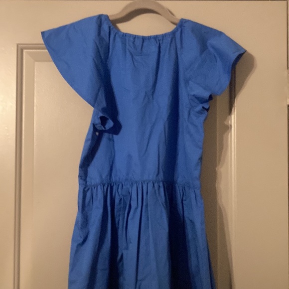 Tide Blue Flutter Sleeve Sundress| 100% Cotton| Vineyard Vines |Sz S - Picture 6 of 10